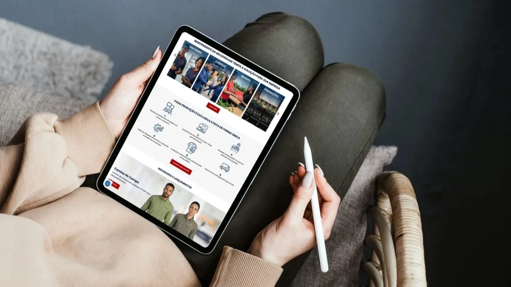 Criação de Site para a Stampare mostra como a Eagence transforma presença digital em autoridade B2B