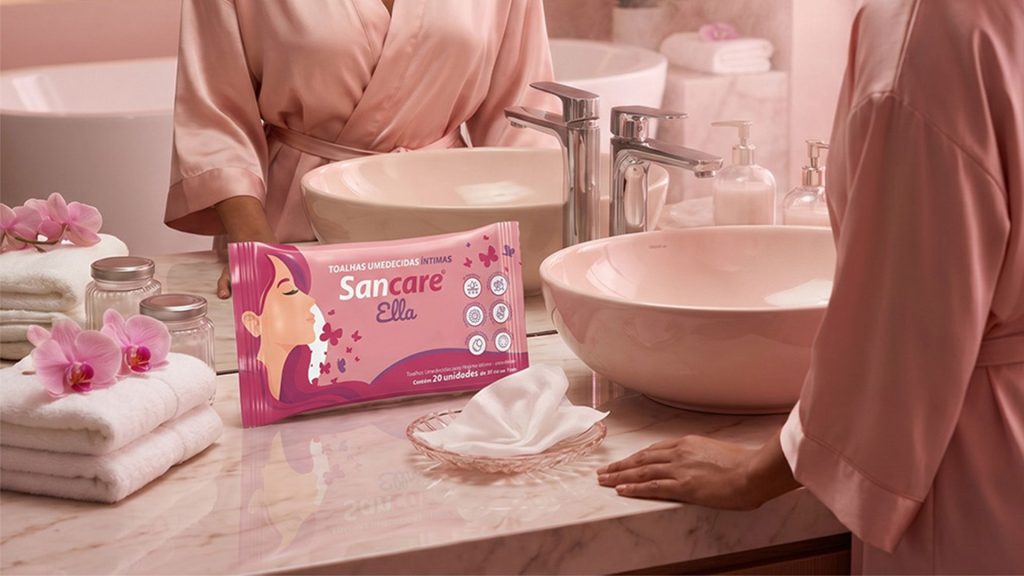 Como o design de embalagens para a Linha Sancare Ella conectou estética e performance de vendas